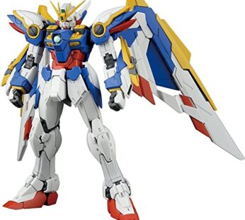 Bandai Hobby BAN203222 RG 1/144 #20 Wing Gundam Ver EW Gundam Wing Action Figure, Multicol