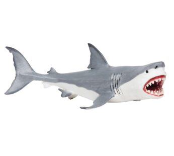 Safari Ltd. Megalodon Figurine – Detailed 7.25″ Shark Figure – Educational Toy for Boys, G