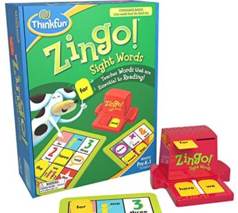 ThinkFun Zingo Sight Words Game – Award-Winning Early Reading Game | Developed by Educator