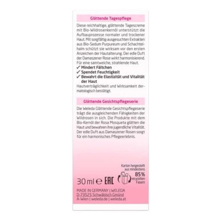 Weleda Renewing Day Face Cream, 1 Fluid Ounce, Plant Rich Moisturizer with Wild Rose, Peac - Image 4