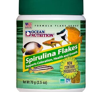 Ocean Nutrition Spirulina Flakes 2.5-Ounces (70 Grams) Jar