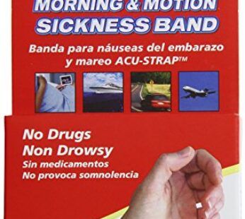 Acu-Life Motion and Morning Sickness Band | For Nausea at Home or Travel | Universal Size