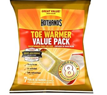 HotHands Toe Warmer Value Pack – 7 Pairs of Toe Warmers –