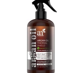 Artnaturals Thermal Hair Protector Spray – (8 Fl Oz / 236ml) – Heat Protectant Spray again