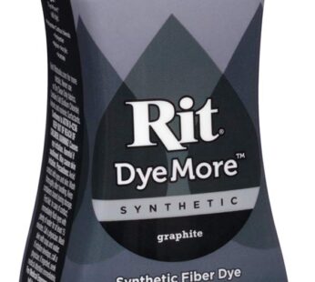 Rit DyeMore Liquid Dye, Graphite, 7-Ounce