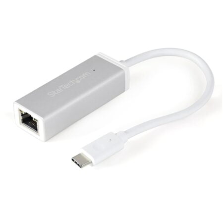 StarTech.com USB-C to Gigabit Ethernet Adapter - Aluminum - Thunderbolt 3 Port Compatible - Image 2