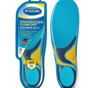 Dr. Scholl’s Energizing Comfort Everyday Insoles with Massaging Gel?, On Feet All-Day, Sho