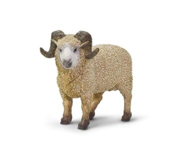 Safari Ltd. Ram Figurine – Lifelike 3.5″ Model Figure – Educational Toy for Boys, Girls, a