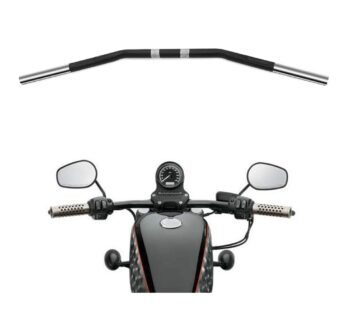 Alpha Rider 1 inch Drag Style Steel Handlebars Drag Bar Dimpled for Harley Sportster 883 1