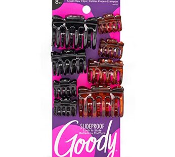 Goody Classics Claw Clips, Assorted Sizes, Assorted Colors – All Hair Types – Great for Ea