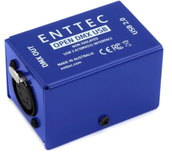 Enttec Open DMX USB 70303 Lighting Interface – Open Source/Hardware Only – Entry Level Mod