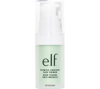 e.l.f. Blemish Control Face Primer, Soothing & Hydrating Makeup Primer For Fighting Blemis