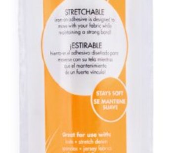 HeatnBond SoftStretch Lite Iron-On Adhesive Adhesive, 17 Inches x 2 Yards