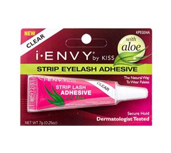 Kiss I Envy Clear 04 Eyelash Adhesive Strip With Aloe 0.25oz