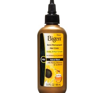 Bigen Semi Permanent Hair Color, Natural Black, 3 Fl Oz (BSPNB2)