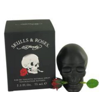 Ed Hardy Men’s Cologne Fragrance Spray, Skulls and Roses, Eau De Toilette, 2.5 Fl Oz