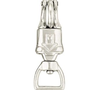 Weaver Leather #1001 Panic Snap , Nickel Plated, 1″