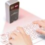 AGS Laser Projection Bluetooth Virtual Keyboard & Mouse for iPhone, Ipad, Smartphone and T