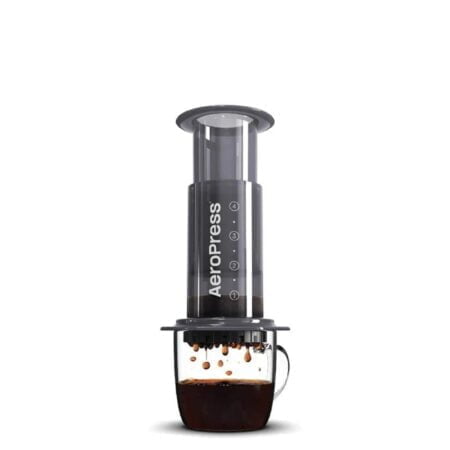 AeroPress Original Coffee and Espresso-style Maker, Barista Level Portable Coffee Maker wi