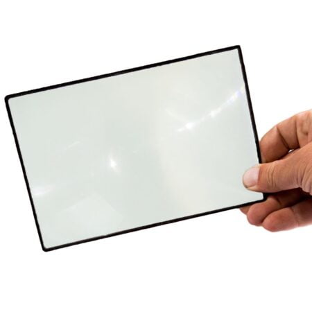 Premium 7" Page Magnifier Fresnel Lens For Reading - Image 2