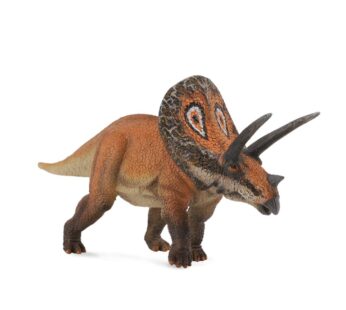 CollectA Prehistoric Life Torosaurus Dinosaur Toy Figure – Authentic Hand Painted Model