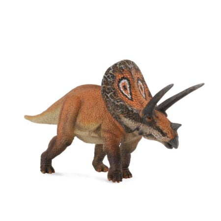 CollectA Prehistoric Life Torosaurus Dinosaur Toy Figure - Authentic Hand Painted Model