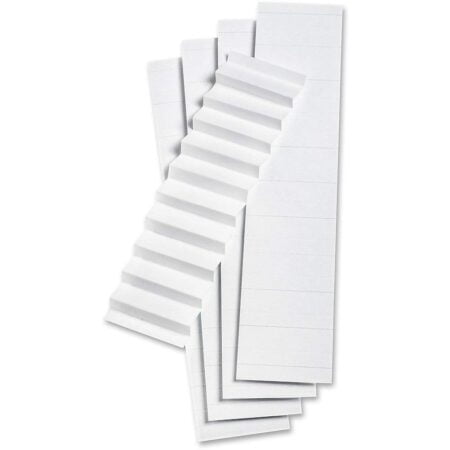 Pendaflex Blank Inserts for 1/5 Cut Hanging File Folders, 2 in, White, 100/Pack (242) - Image 2
