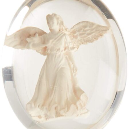 AngelStar 8706 Healing Angel Worry Stone, 1-1/2-Inch, White - Image 2