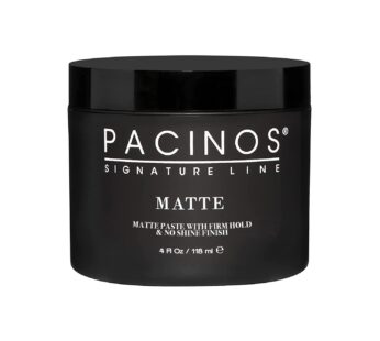 Pacinos Matte Hair Paste – Firm Hold, No Shine, Sculpting & Styling Wax, Long Lasting Defi