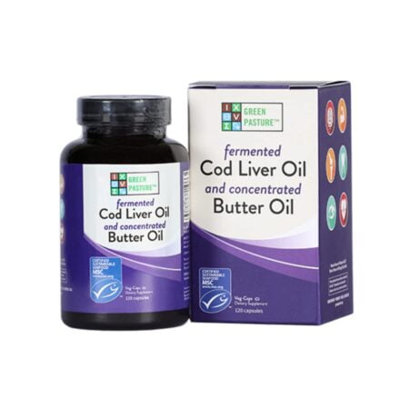Green Pasture Fermented Cod Liver Oil Blend and Concentrated Butter Oil Blend - 120 Capsul - Image 2