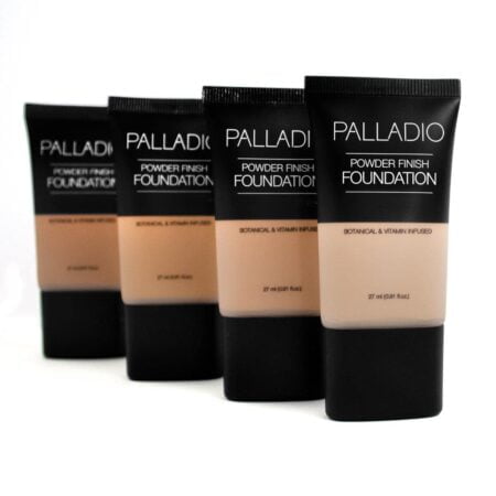 Palladio Powder Finish Liquid Foundation, Natural Matte Appearance, Reduces Fine Lines, Co - Image 6
