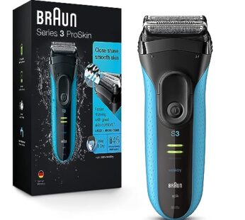 Braun Electric Series 3 Razor with Precision Trimmer, Rechargeable, Wet & Dry Foil Shaver