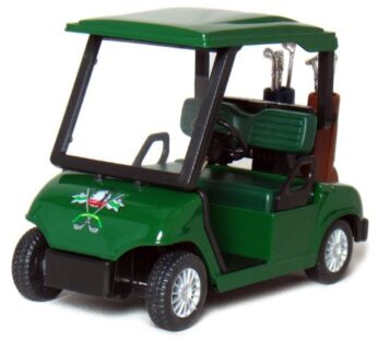 ??? KiNSFUN Golf Cart 4?” Die Cast Metal Model Toy, Green ?