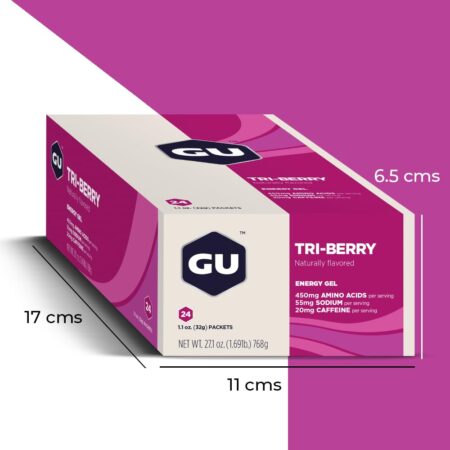 GU Energy Original Sports Nutrition Energy Gel, Vegan, Gluten-Free, Kosher, and Dairy-Free - Image 3