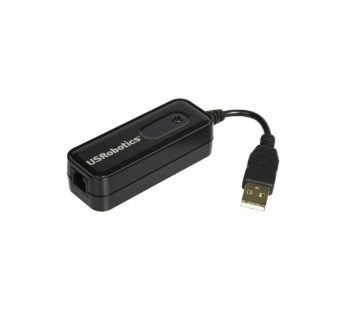 US Robotics 56K USB Soft Modem – Fax/Modem (USR5639)