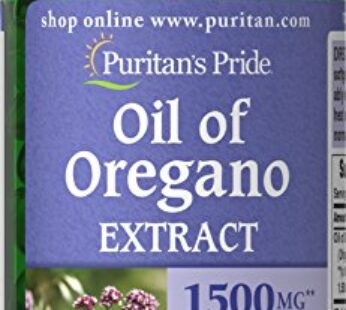 Puritan’s Pride Oil of Oregano Extract, Contains Antioxidant Properties*, 150mg Equivalent