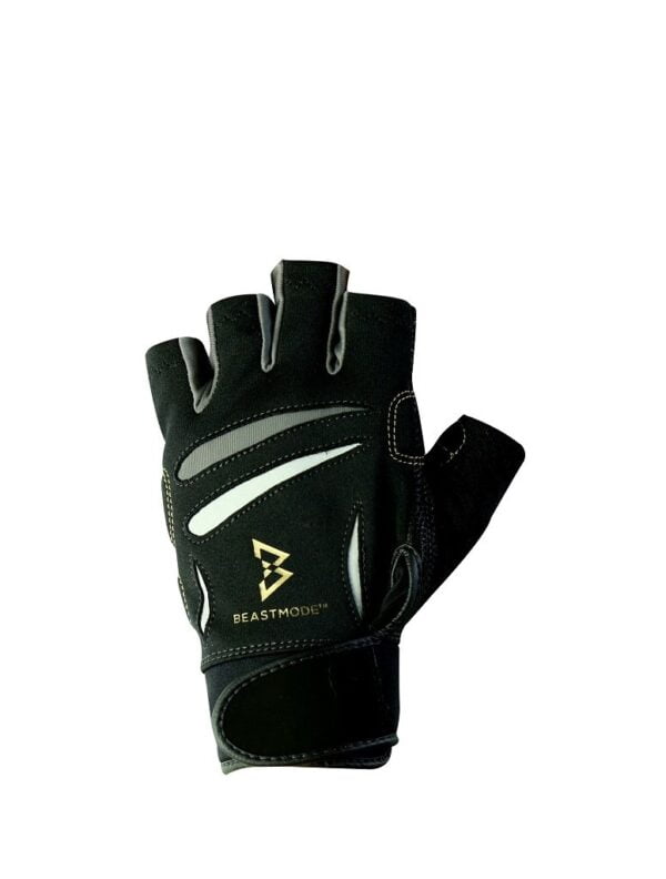 Men's Beastmode Half Finger Fitness Gloves (Large)