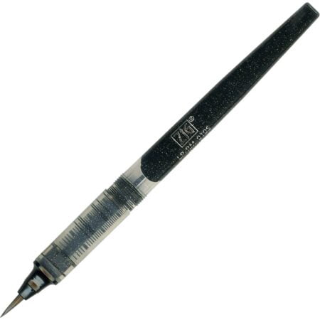 Kuretake ZIG Letter Pen COCOIRO Refill, Fude Brush Pen, Black Ink (LP-RM-010S)