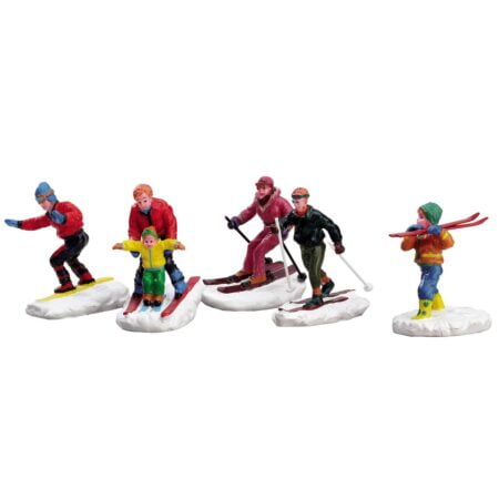 Lemax Winter Fun Figurines, Set of 5#92357