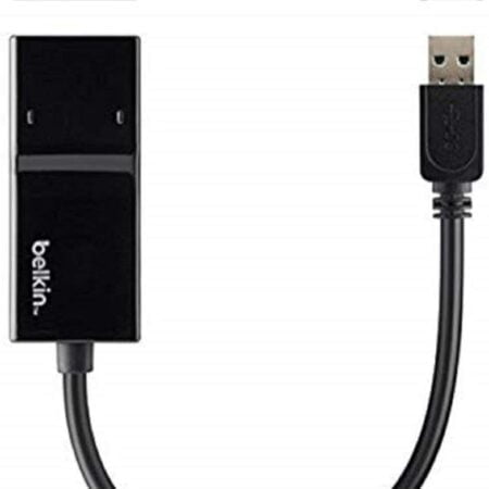 Belkin USB 3.0 To Gigabit Ethernet Adapter - USB 3.0 to Ethernet Cable Compatible With USB - Image 2