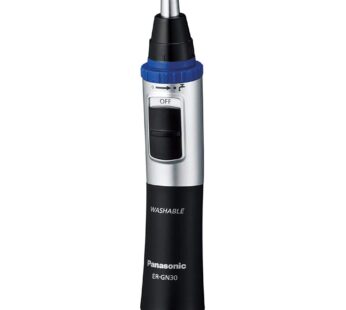 Panasonic ER-GN30-K MENS NOSE EAR HAIR TRIMMER WI, 7.00in. x 4.25in. x 2.25in