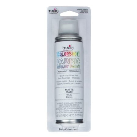 Tulip ColorShot Instant Fabric Spray Color 3oz. White