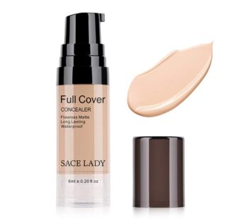 Pro Full Cover Liquid Concealer, Waterproof Smooth Matte Flawless Finish Creamy Concealer