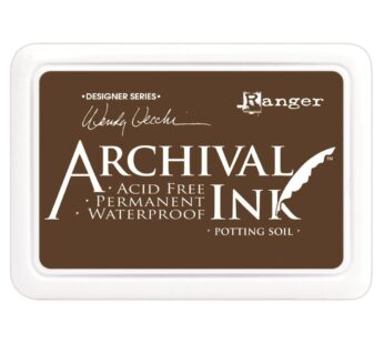 Ranger AID-38979 Wendy Vecchi Designer Series Archival Ink Pad, Potting Soil