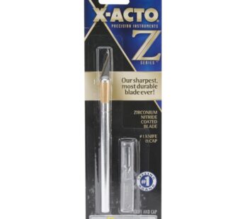 X-ACTO XZ3601 No. 1 Z-Series Precision Utility Knife w/Replaceable Steel Blade, Safety Cap