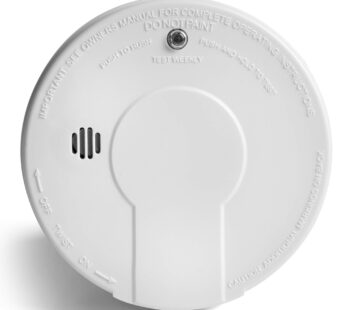 Kidde Smoke Detector, 9-Volt Battery Operated, Ionization Smoke Alarm, Battery Included