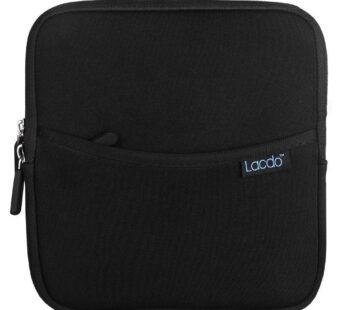 Lacdo Shockproof External CD DVD Hard Drive Sleeve Storage Pouch Bag for Burner Player Wri