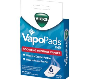 Vicks VapoPads? Soothing Menthol Vapor Pads for Vicks Humidifiers, Vaporizers, Waterless V
