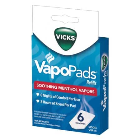 Vicks VapoPads? Soothing Menthol Vapor Pads for Vicks Humidifiers, Vaporizers, Waterless V
