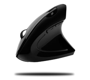 Adesso iMouse E10 – Vertical Ergonomic Optical 6-Button 2.4 GHz RF Wireless Mouse – Right